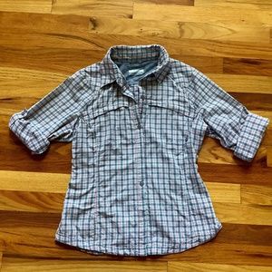 Columbia sun protective hiking shirt
